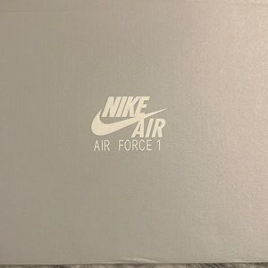 Womens Nike Air Force 1 ‘07 ESS; Color is Blue Paisley